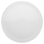 Winco WDP007-102 11" Porcelain Bright White Round Plate (12 Each Per Case)