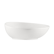 CAC China BRT-B11 45.75 Oz. Bone White Porcelain Beret Bowl (1 Dozen)