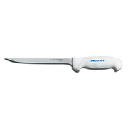 Dexter SG133-9PCP 9" White SofGrip Fillet Knife with Soft Rubber Grip Handle