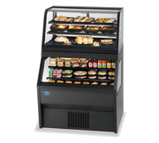 Federal Industries CRR4828/RSS4SC 48" W Specialty Display Hybrid Merchandiser Refrigerated Self-Serve Bottom With Refrigerated Service Top