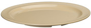 Winco MMPR-9
 9"
 Plastic
 Tan
 Round
 Plate
 4 Dozen (Contains 1 Dozen)