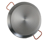 Matfer Bourgeat 70528 11" Dia. Steel Round Paella Pan