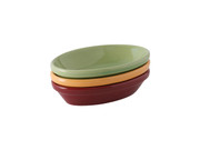 Tuxton DYK-0803 8 Oz. Ceramic Oval / Oblong Baker (1 Dozen)