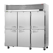 Turbo Air PRO-77-6F-N 77.75" W Three-Section Solid Door Reach-In PRO Series Freezer - 115 Volts