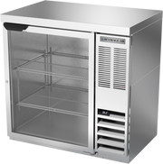 Beverage Air BB36HC-1-G-S-27 36"W One-Section Glass Door Refrigerated Back Bar Storage Cabinet