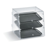 Vollrath KDC1418-3-06 Display Case Counter Top Slant Front Pass-Thru Non-refrigerated 18-1/2"