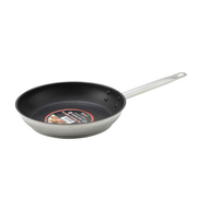 Winco SSFP-8NS 8" Stainless Steel and Aluminum Premium Fry Pan