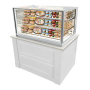 Federal Industries ITR6026 60" W Italian Glass Refrigerated Counter Display Case