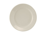 Tuxton TRE-022 8-3/8" Ceramic American White/Eggshell Round Plate (3 Dozen Per Case)