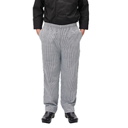 Winco UNF-4KXL Houndstooth Newbury Chef Pants