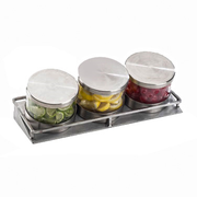 Cal-Mil 1850-5-55 Cold Condiment Display 16-1/2"