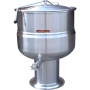 Crown DP-80 80 Gallon 2/3 Jacket Direct Steam Stationary Kettle