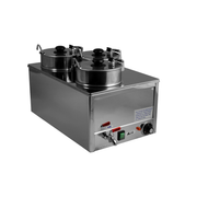 Alfa International FW9003 Full Size Food Warmer Countertop - 120 Volts 1200 Watts