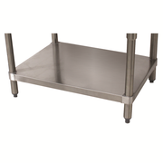 Advance Tabco SU-23D-X Upgrade galvanized legs & undershelf to stainless steel