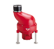 RedGoat C10P-OC Series Disposer Basic Unit Only 10 HP 15" Diameter Rotor With (2) Bolt-on Reversible Impact Bars