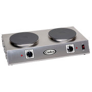 Cadco CDR-2C  Infinite Heat Control Electric Standard Countertop Portable Hot Plate - 120 Volts