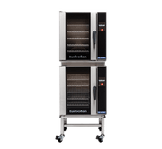 Moffat E33T5 Doublestack casters Turbofan Stacked Electric Convection Oven (2 each E33T5 + 1 each DSKE33C)