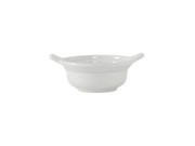 Tuxton GLP-300 4-3/4" 8 Oz. Porcelain Porcelain White Round Mini Casserole Dish (1 Dozen)