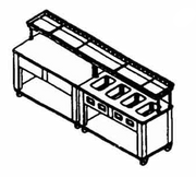 Piper Products ESC-74 Tray Make-Up Conveyor