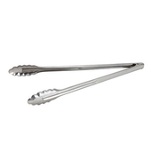 Winco UT-16LT 16" Stainless Steel Utility Tongs