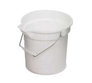 Continental Commercial 8114WH 14 qt. White Utility Bucket