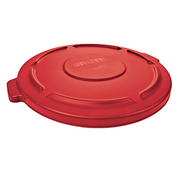Rubbermaid FG264560RED Plastic Red BRUTE Container Lid (4 Each Per Case)