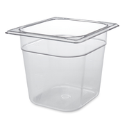 Rubbermaid FG106P00CLR Cold Food Pan (6 Each Per Case)