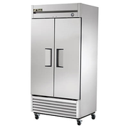 True T-35F-HC 39.5" W Two-Section Solid Door Reach-In Freezer - 115 Volts