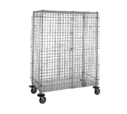 Metro Sec56Ecq Qwikslot Security Unit Mobile Chrome Plated Finish 65"W