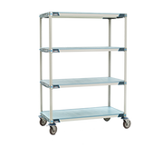 Metro X536EFX3 Metromax I Mobile Shelving Unit 36"W Unit Capacity of 900 Lbs. 800 Lbs. Capacity Per Shelf