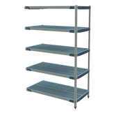 Metro 5AX557GX3 Metromax I Add-On Shelving Unit 48"W Rust Proof 1000 Lb Capacity Per Shelf 2000 Lbs. Capacity Per Unit