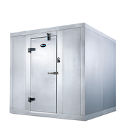 AmeriKooler QF060877**FBRM 96" W x 72" D x 91" H Acrylume with Floor Remote Indoor Walk-In Freezer