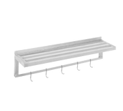 Channel TWS1836 Shelf Wall-Mounted Tubular 36"W Aluminum Construction