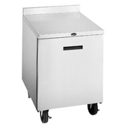 Randell 9402-290 27"W One-Section Solid Door Refrigerated Counter/Work Top