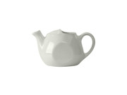 Tuxton BWT-1601 China Coffee Pot/Teapot 13- 17 Oz. White - 1 Dozen Per Case (1 Dozen)