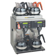 Bunn 38700.0014 15 Gallon 6 Warmers 4/2 Twin Coffee Brewer