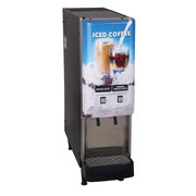 Bunn 37900.0009 JDF-2S Silver Series 2-Flavor Cold Beverage System - 120 Volts