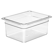 Cambro 26CW135 Camwear 1/2 Size Clear Food Pan 6" Deep