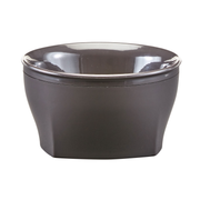 Cambro MDSHB9485 The Harbor Collection Smoked Metal 9 oz Polypropylene Bowl