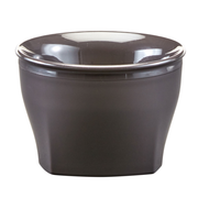 Cambro MDSHB5485 The Harbor Collection Smoked Metal 5 oz Polypropylene Bowl