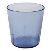 Cambro 900P2401 9.7 Oz. Slate Blue SAN Plastic Textured Exterior Colorware Tumbler