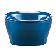 Cambro MDSHB9497 The Harbor Collection Navy Blue 9 oz Polypropylene Bowl