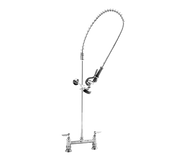 T&S Brass B-0123-Bm Easyinstall Pre-Rinse Unit Spring Action Gooseneck 8"