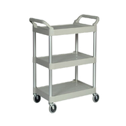 Rubbermaid FG342488OWHT Utility Cart 33-5/8"L X 18-5/8"W X 37-3/4"H 200 Lb. Capacity Plastic Construction