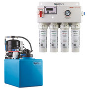 Unox UX164-00216CRA OP175/16 16 Gallon Atmospheric Storage Tank And Chloramine Reduction Reverse Osmosis System