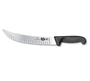 Victorinox Swiss Army 5.7323.25 10" Black Cimeter Knife with Fibrox Pro Handle