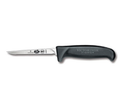 Victorinox Swiss Army 5.5903.09 3-3/4" Black Poultry Knife Fibrox Pro Handle