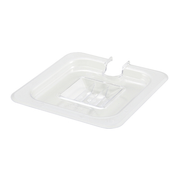 Winco SP7600C 1/6 Size Polycarbonate Poly-Ware Food Pan Cover