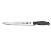 Victorinox Swiss Army 5.4433.25 10" Black Handle Slicer Knife