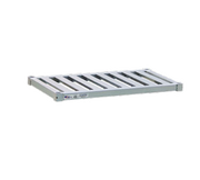 New Age 2066Tb Adjust-A-Shelf T-Bar Series Shelf 66"W All Welded Aluminum Construction 1500 Lbs. Capacity